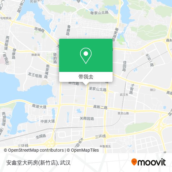 安鑫堂大药房(新竹店)地图