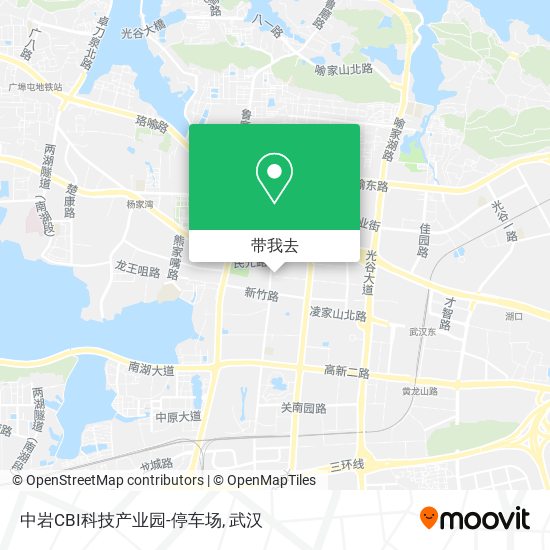 中岩CBI科技产业园-停车场地图
