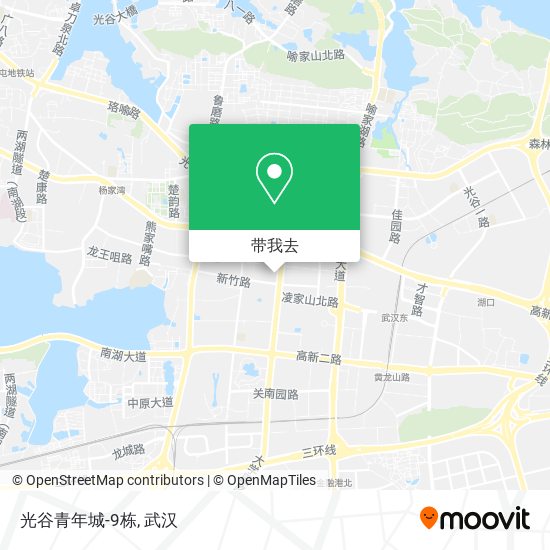 光谷青年城-9栋地图