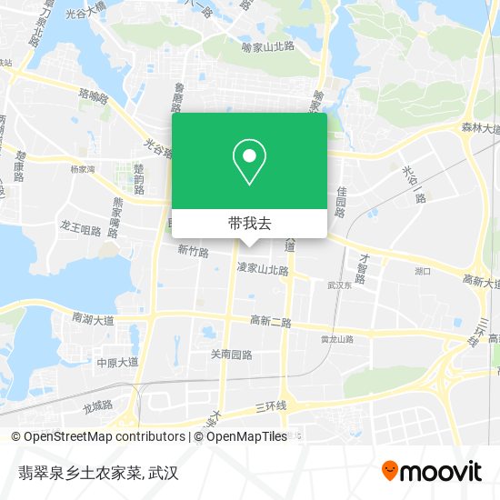 翡翠泉乡土农家菜地图