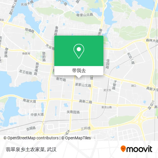 翡翠泉乡土农家菜地图