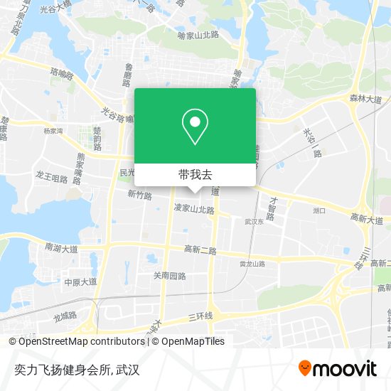 奕力飞扬健身会所地图