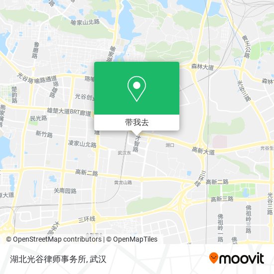 湖北光谷律师事务所地图