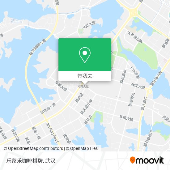 乐家乐咖啡棋牌地图