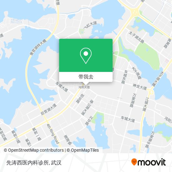 先涛西医内科诊所地图