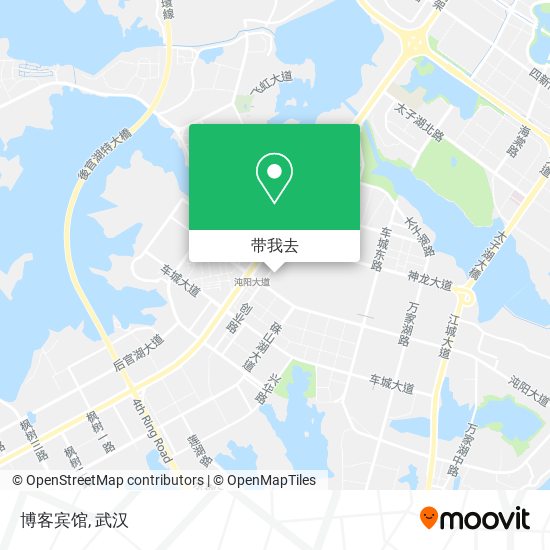 博客宾馆地图