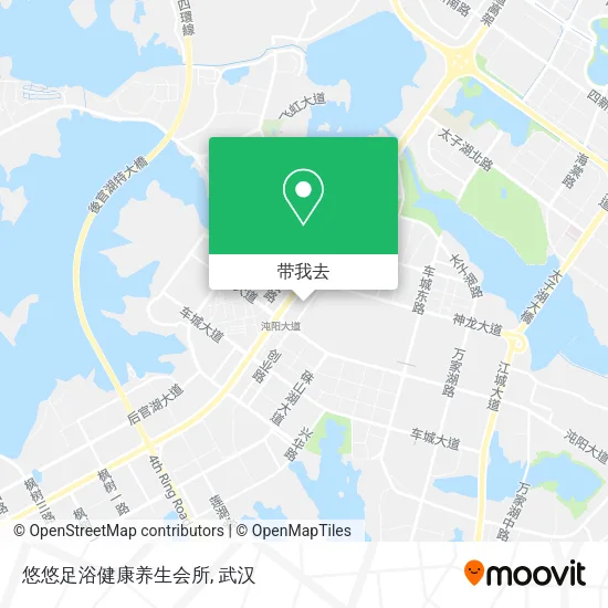 悠悠足浴健康养生会所地图
