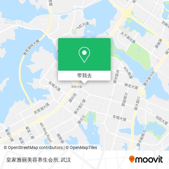 皇家雅丽美容养生会所地图