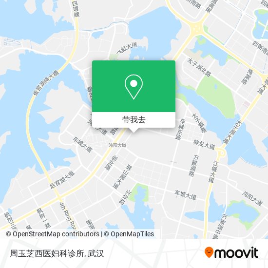 周玉芝西医妇科诊所地图