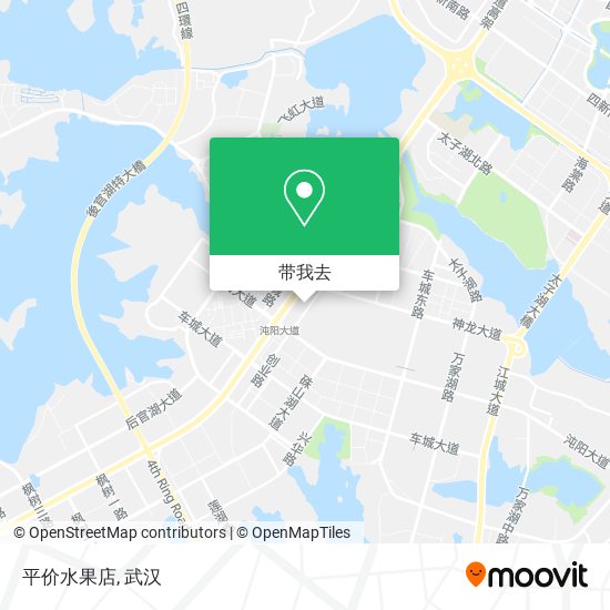 平价水果店地图