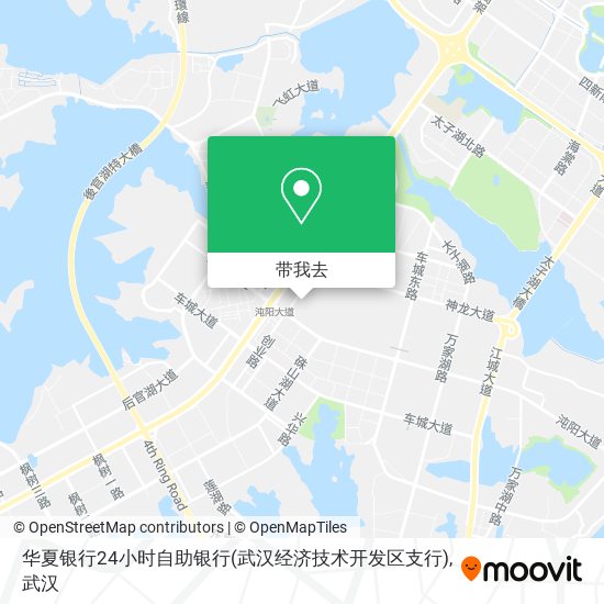 华夏银行24小时自助银行(武汉经济技术开发区支行)地图