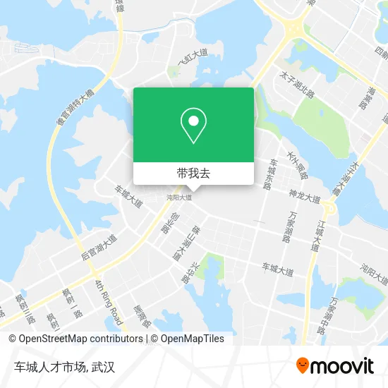 车城人才市场地图