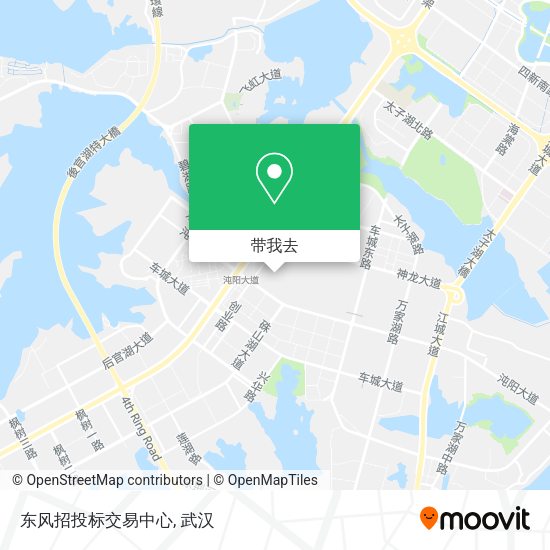 东风招投标交易中心地图