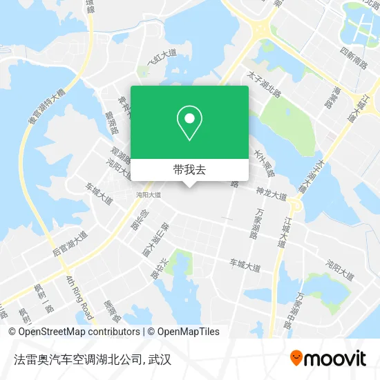 法雷奥汽车空调湖北公司地图