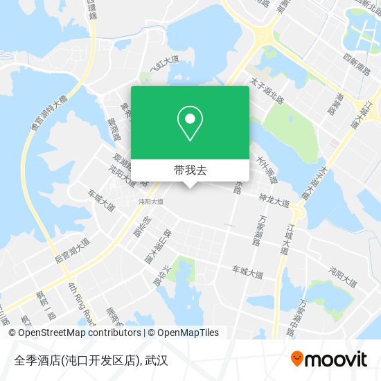 全季酒店(沌口开发区店)地图