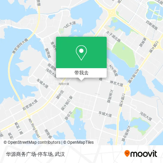 华源商务广场-停车场地图