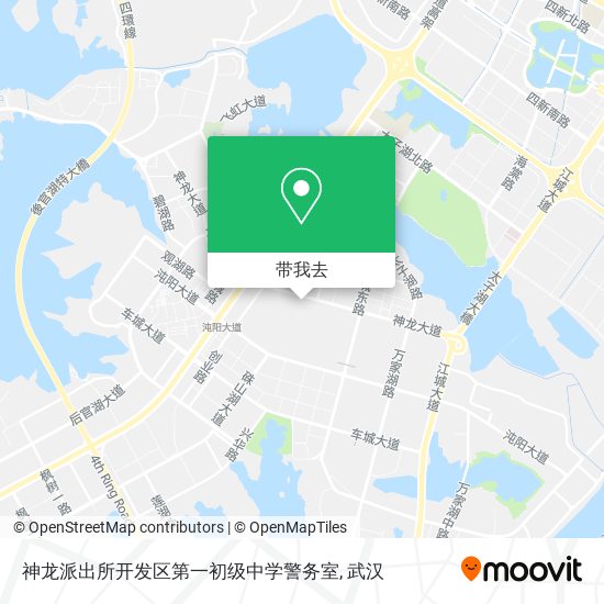 神龙派出所开发区第一初级中学警务室地图