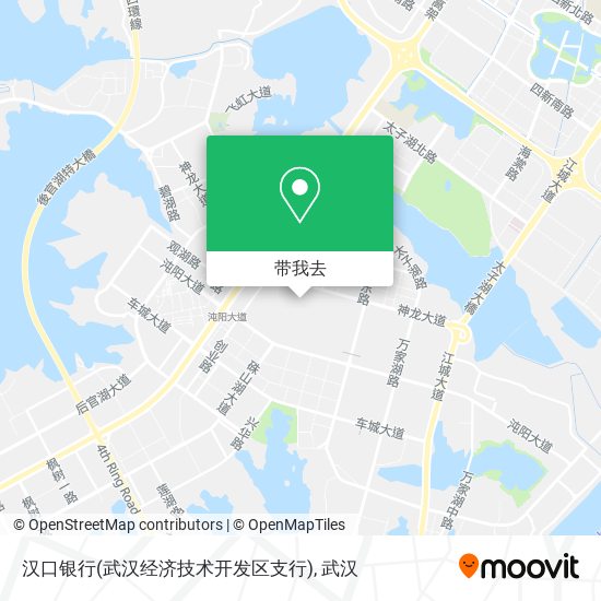 汉口银行(武汉经济技术开发区支行)地图