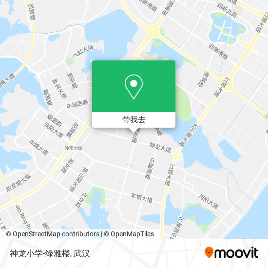神龙小学-绿雅楼地图