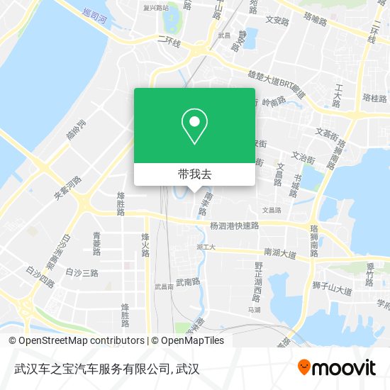 武汉车之宝汽车服务有限公司地图