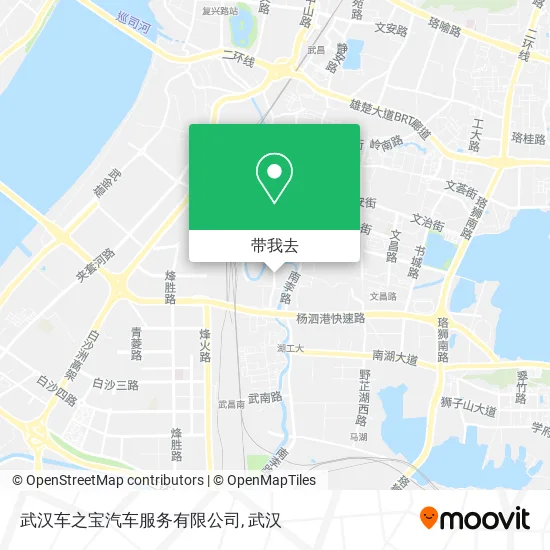 武汉车之宝汽车服务有限公司地图