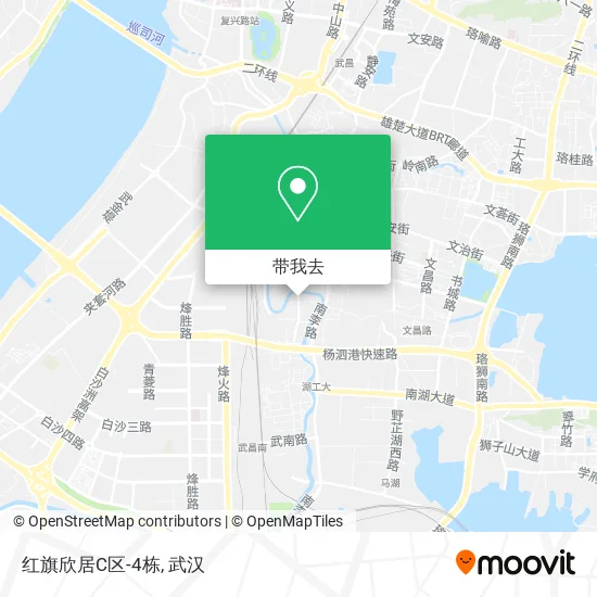 红旗欣居C区-4栋地图