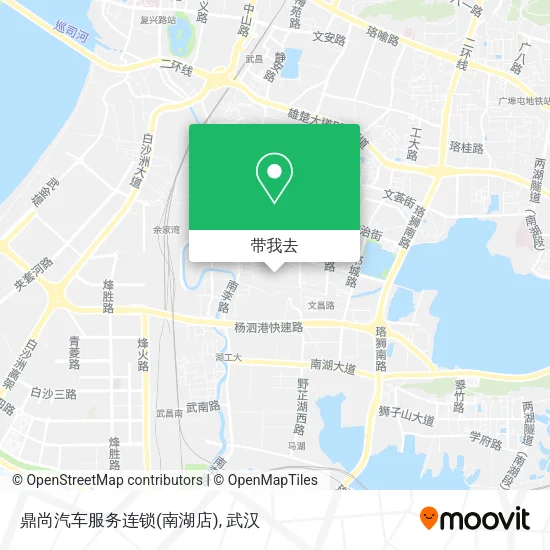 鼎尚汽车服务连锁(南湖店)地图