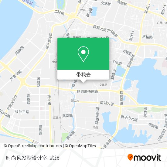 时尚风发型设计室地图