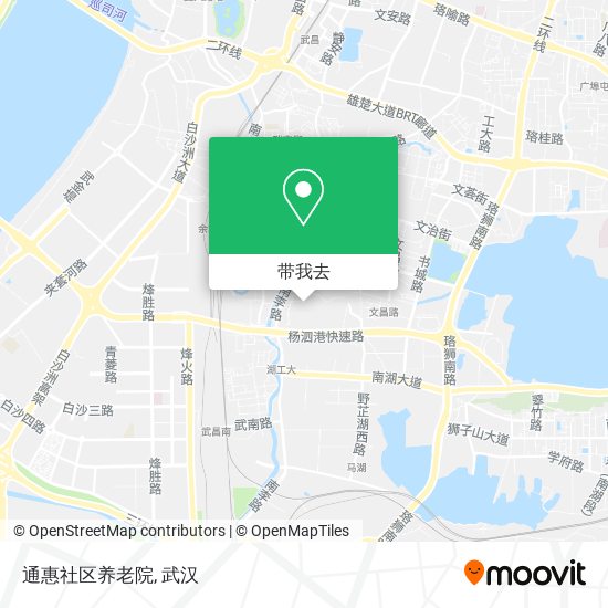 通惠社区养老院地图