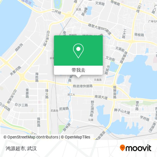 鸿源超市地图