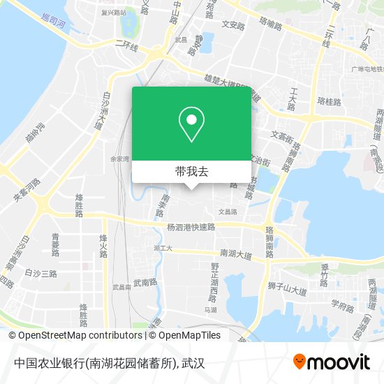 中国农业银行(南湖花园储蓄所)地图