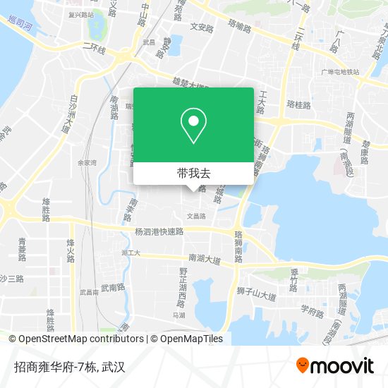 招商雍华府-7栋地图