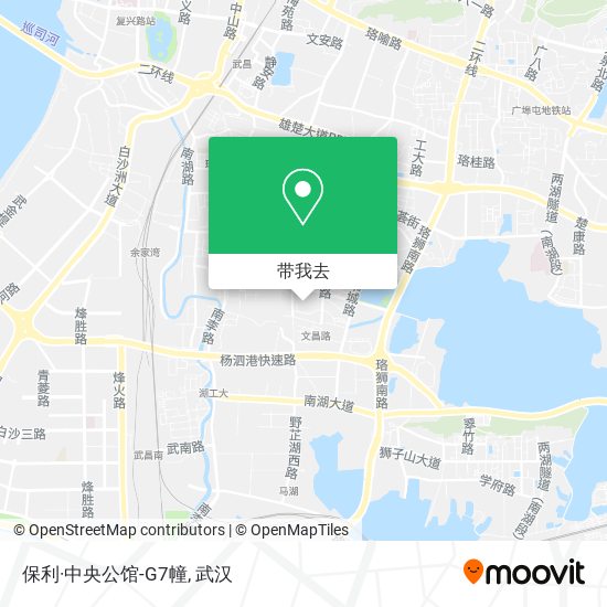 保利·中央公馆-G7幢地图