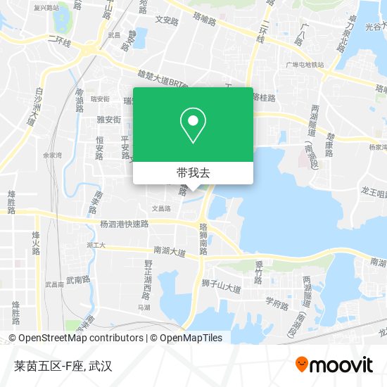 莱茵五区-F座地图