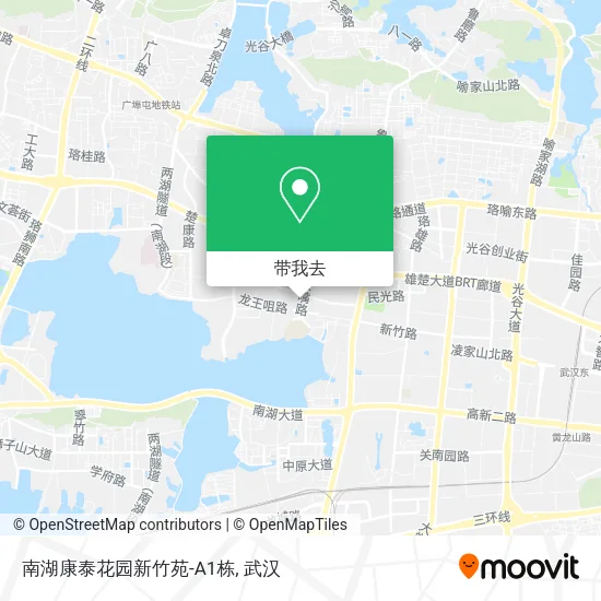 南湖康泰花园新竹苑-A1栋地图
