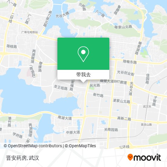 晋安药房地图