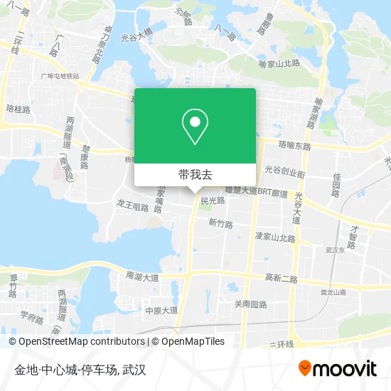 金地·中心城-停车场地图