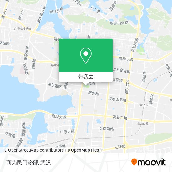 商为民门诊部地图