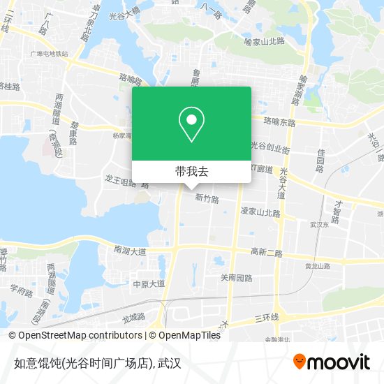 如意馄饨(光谷时间广场店)地图