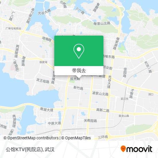 公馆KTV(民院店)地图