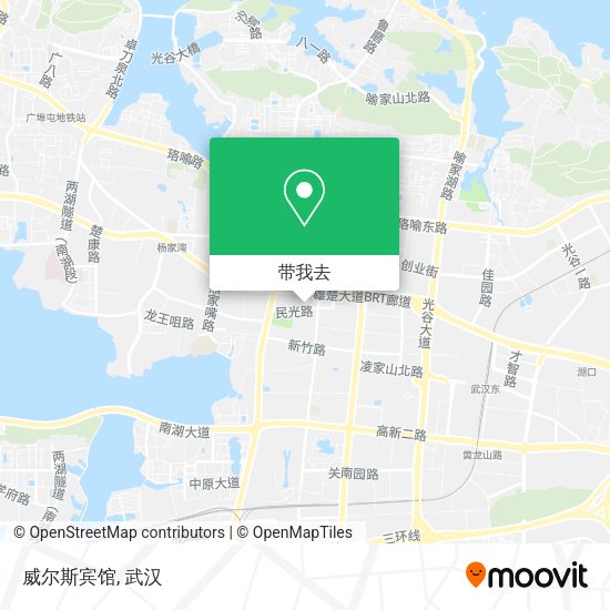 威尔斯宾馆地图
