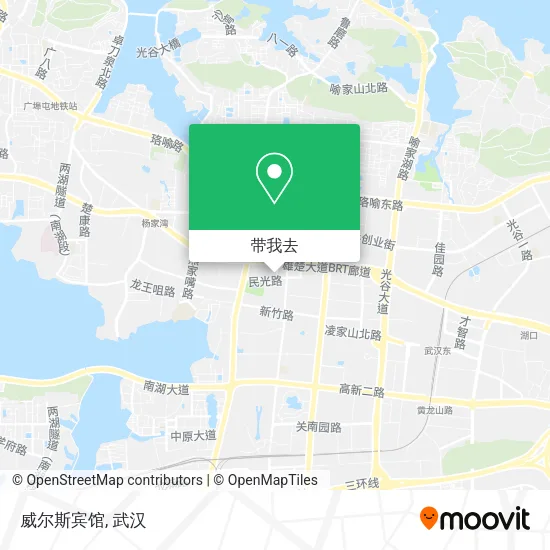 威尔斯宾馆地图