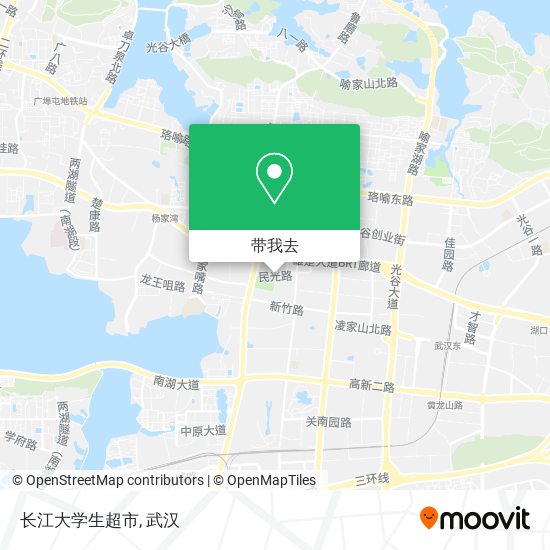 长江大学生超市地图