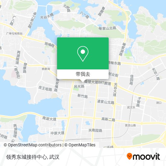 领秀东城接待中心地图