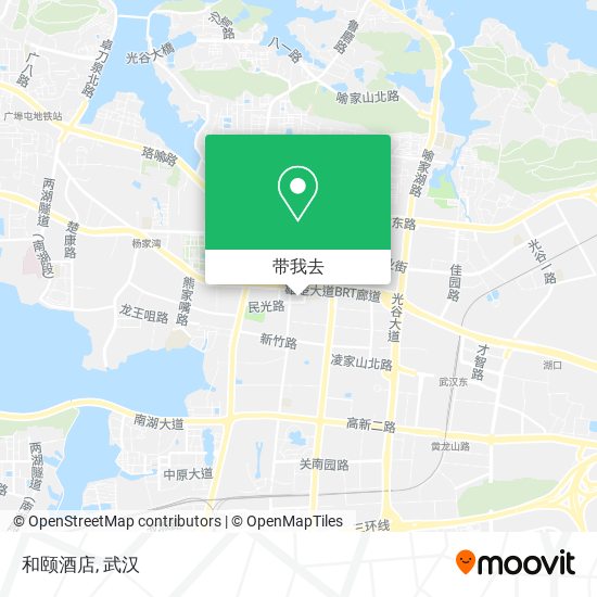 和颐酒店地图