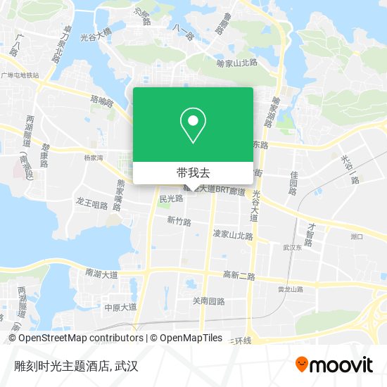 雕刻时光主题酒店地图