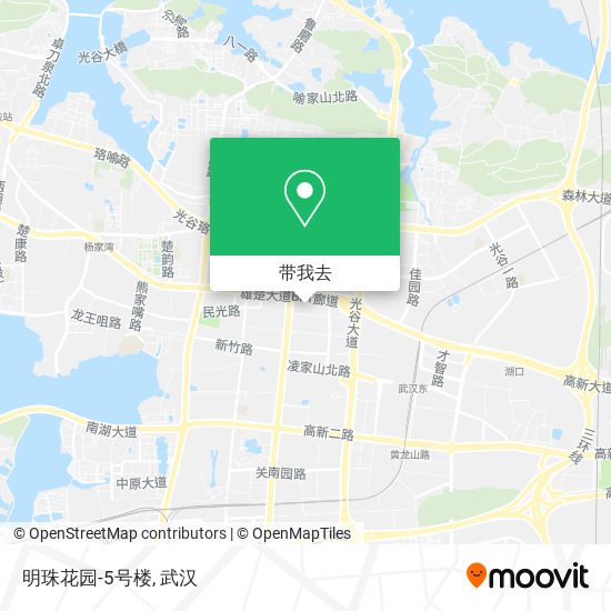 明珠花园-5号楼地图