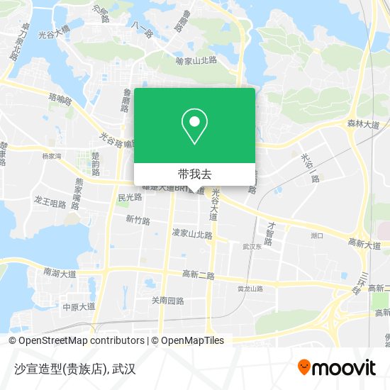 沙宣造型(贵族店)地图