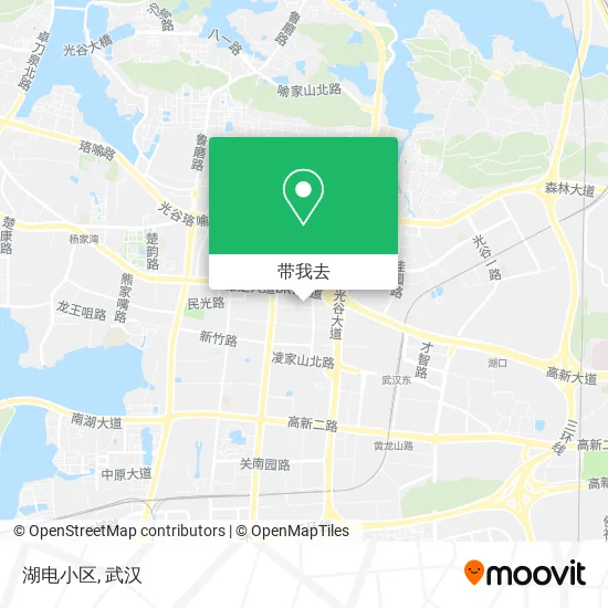 湖电小区地图