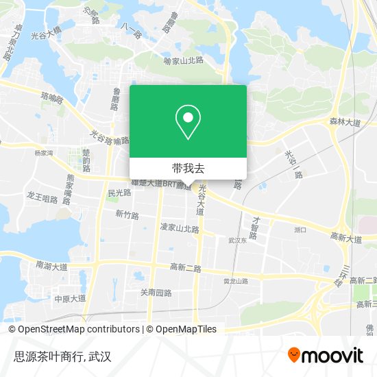 思源茶叶商行地图